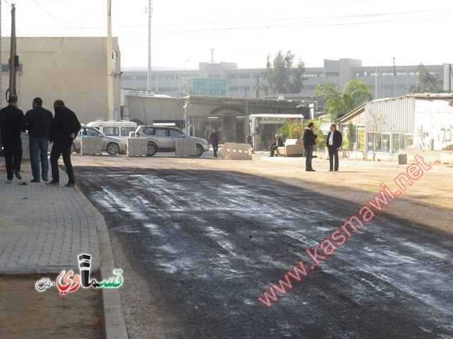 كفرقاسم : تدشين اول مهبط للطيران بحضور رئيس البلدية المحامي عادل بدير ... شكرا لك ابا العبد 